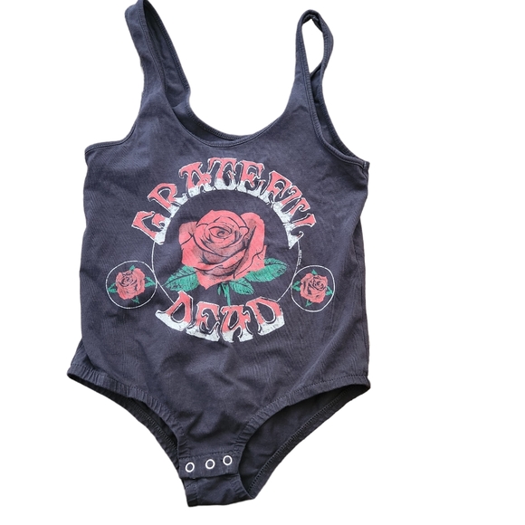 Chaser Tops - Grateful dead bodysuit size small